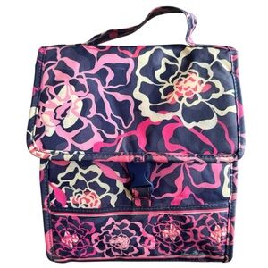 Vera Bradley Katalina Pink Floral Insulated Lunch Bag